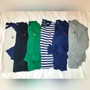 POLO BUNDLE: Lot of 6 boys tops size 5
